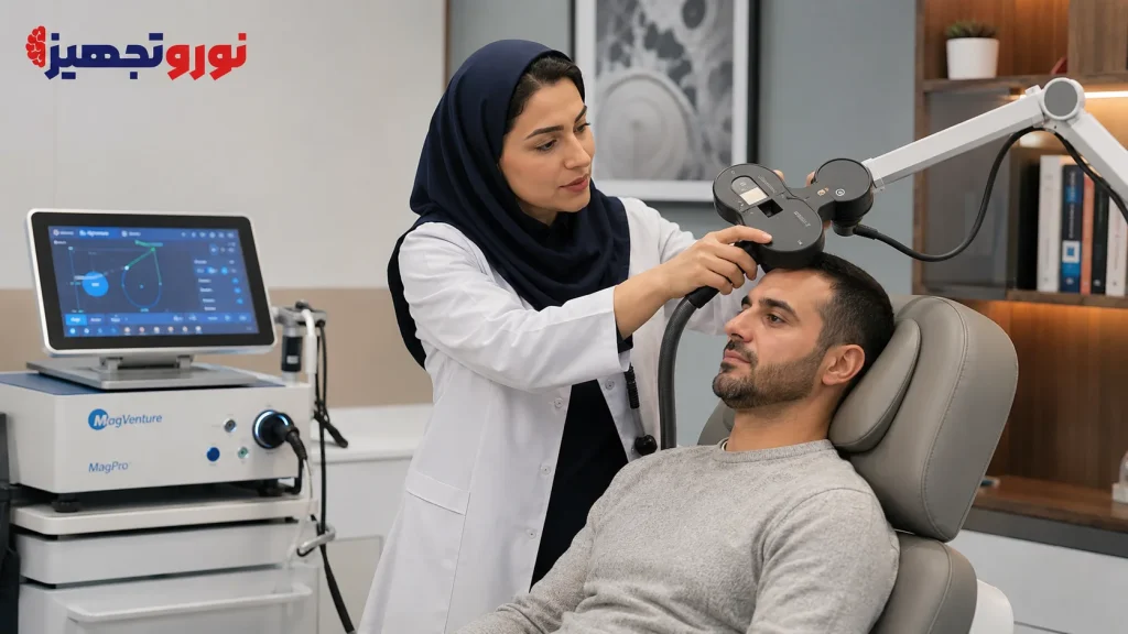 عوارض دستگاه rTMS